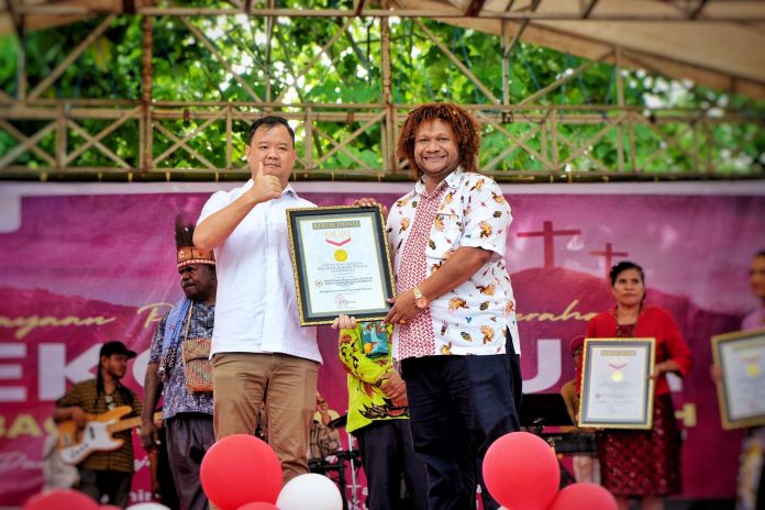 Papua Barat Daya Provinsi Pertama di Indonesia Pecahkan Rekor MURI 10.000 Telur Paskah Terbanyak di Dunia