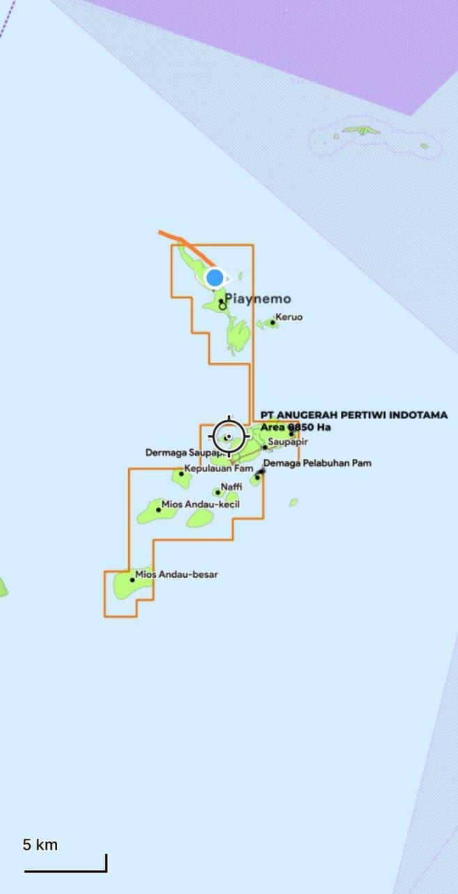 Kunjungi Raja Ampat, Menteri ESDM Dinilai Salah Sasaran. Senator PFM: Seharusnya ke Manyaifun dan Batan Pele, Bukan Pulau Gag