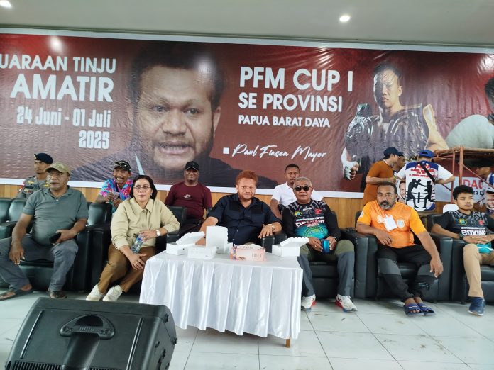 Senator PFM dan Wakapolda Papua Barat Daya Semangati Para Atlet yang Bertanding di PFM Cup I